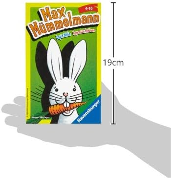 Ravensburger 23119 – Max Mümmelmann Board Game for 2-4 players