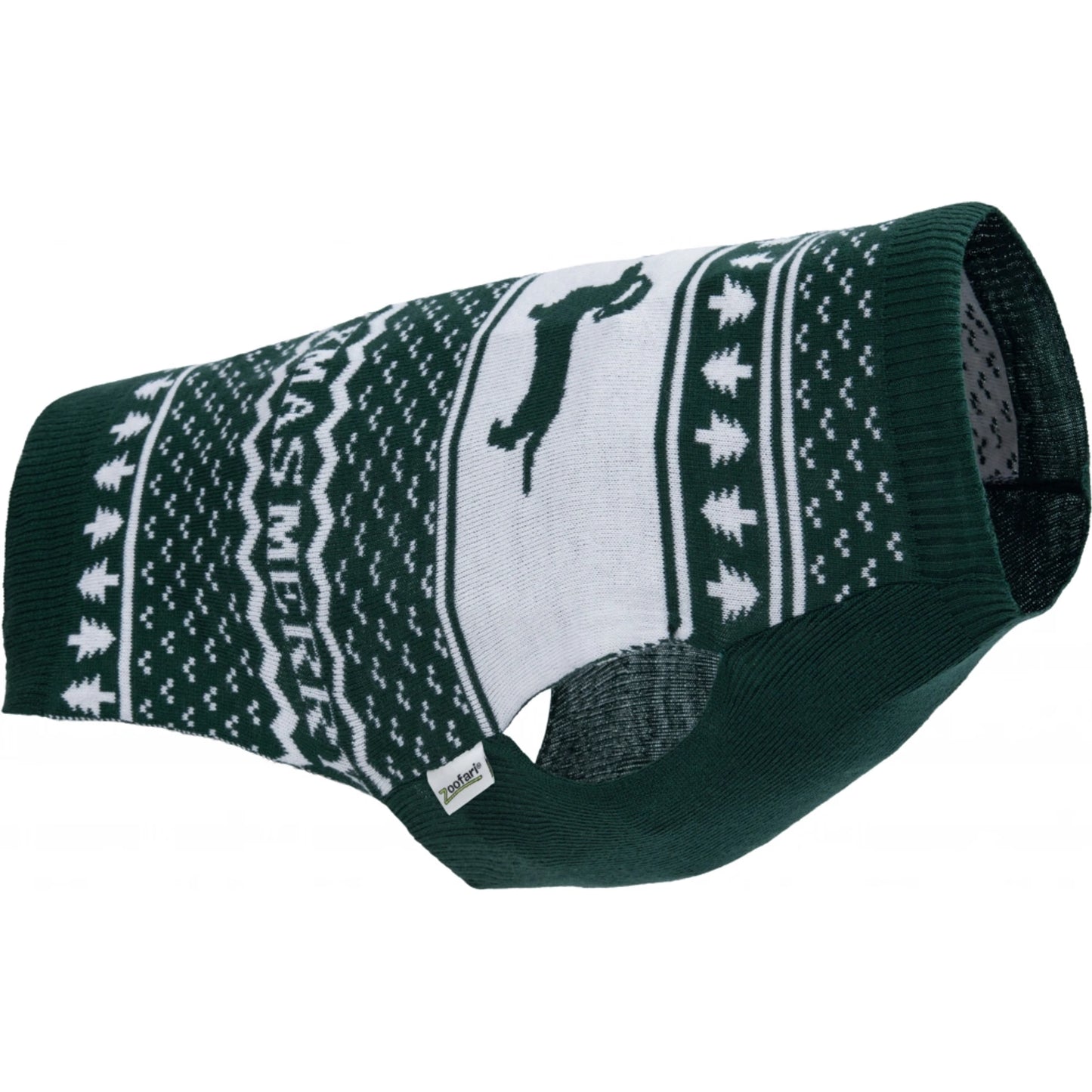 Zoofari Christmas sweater for dogs