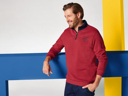 LIVERGY® Men's Sweatshirt (Red)