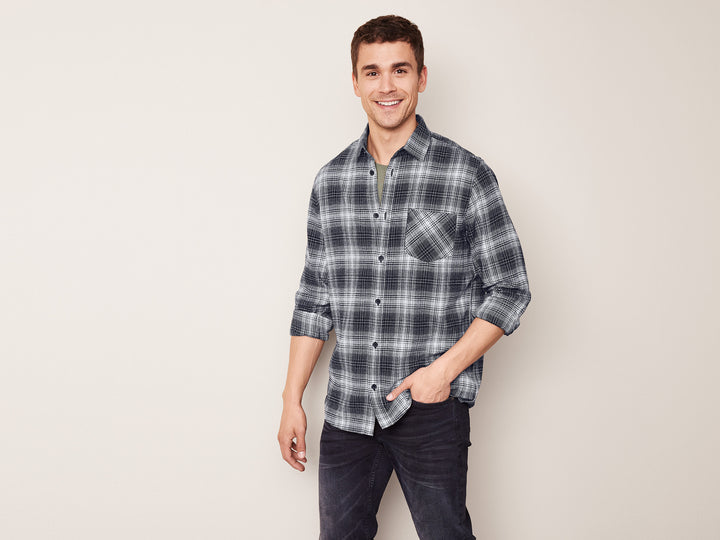 Livergy Men's Shirt (Grey)