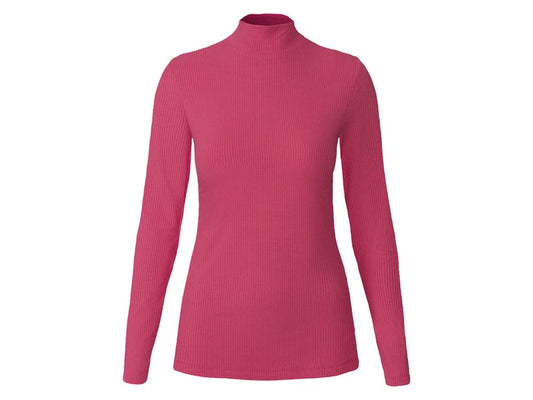 Ribbed Turtleneck Top for Women Esmara