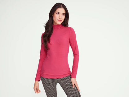 Ribbed Turtleneck Top for Women Esmara