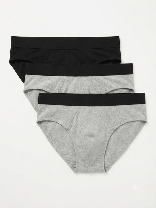 LIVERGY Men’s Briefs Set , 3 pcs