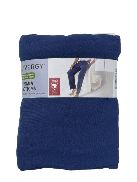 Men's pajama trousers with elastic waistband LIVERGY