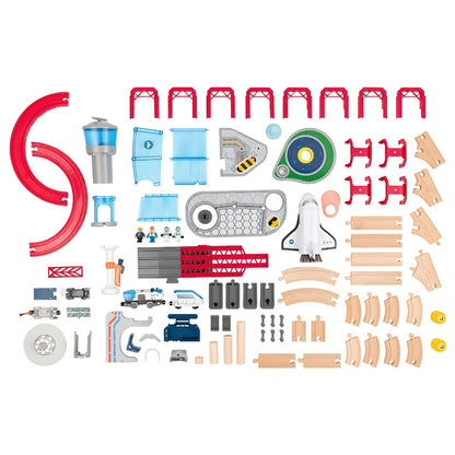 Space Station Railway Set 75 Pieces