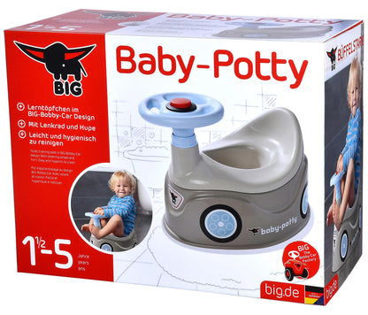 Big Potty Grey New Bobby Car Flying Toy