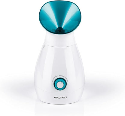 VITALMAXX Facial Sauna 3-in-1 | Wellness Face Steamer, Humidifier & Towel Warmer in One