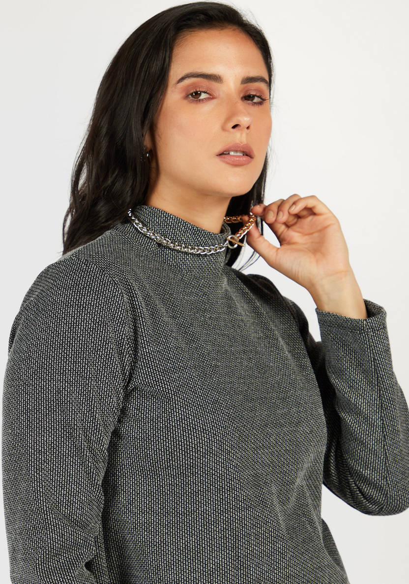 Women’s Long-sleeves Crop Top