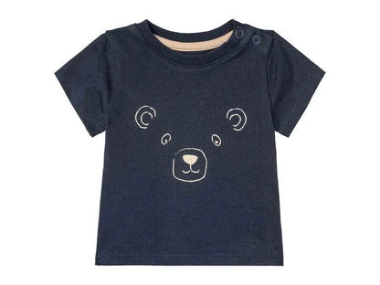lupilu® Boys' T-shirt for babies BIO, 2 pieces