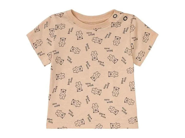 lupilu® Boys' T-shirt for babies BIO, 2 pieces