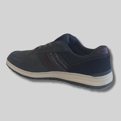 Men's sneakers (Grey, Stripes)