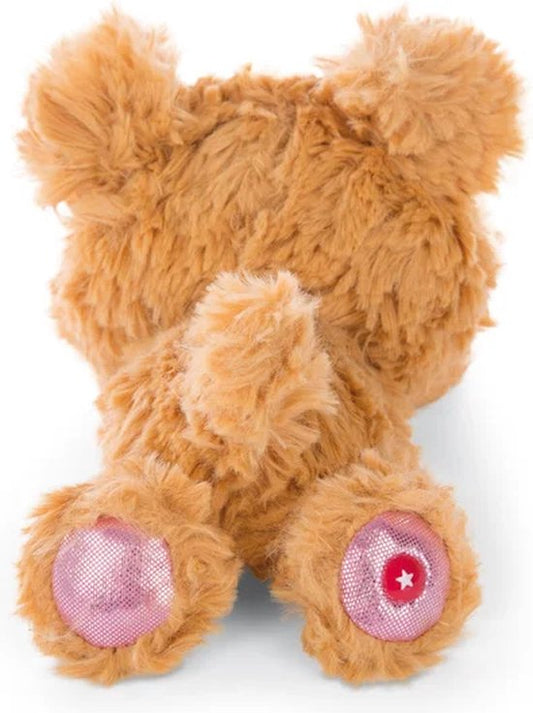 Nici plush cuddly toy Glubschis lying dog Lollidog 15cm glitter eyes