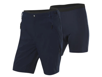Men's functional Cycling shorts CRIVIT 2 in 1
