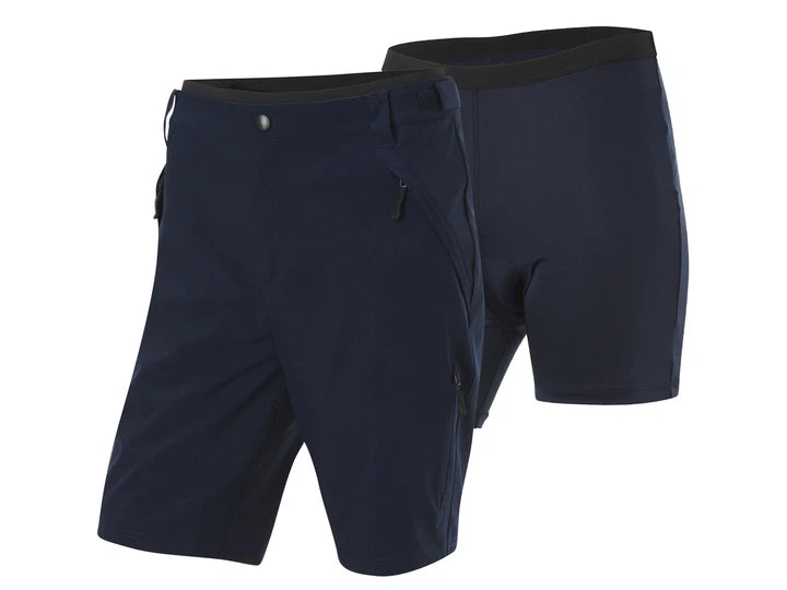 Men's functional Cycling shorts CRIVIT 2 in 1