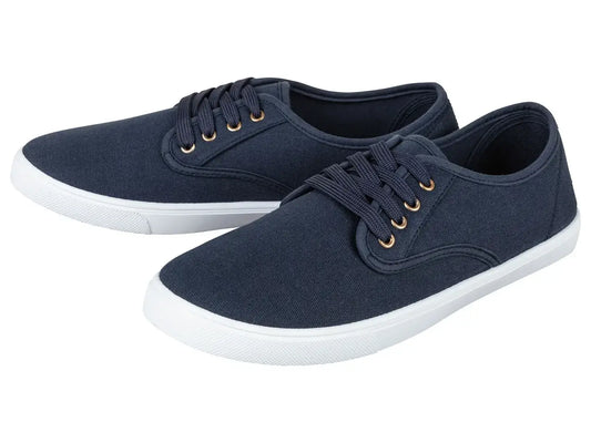 Men's textile moccasins sneakers