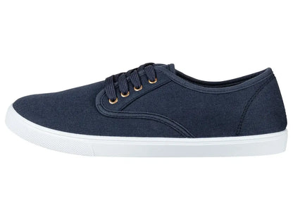 Men's textile moccasins sneakers