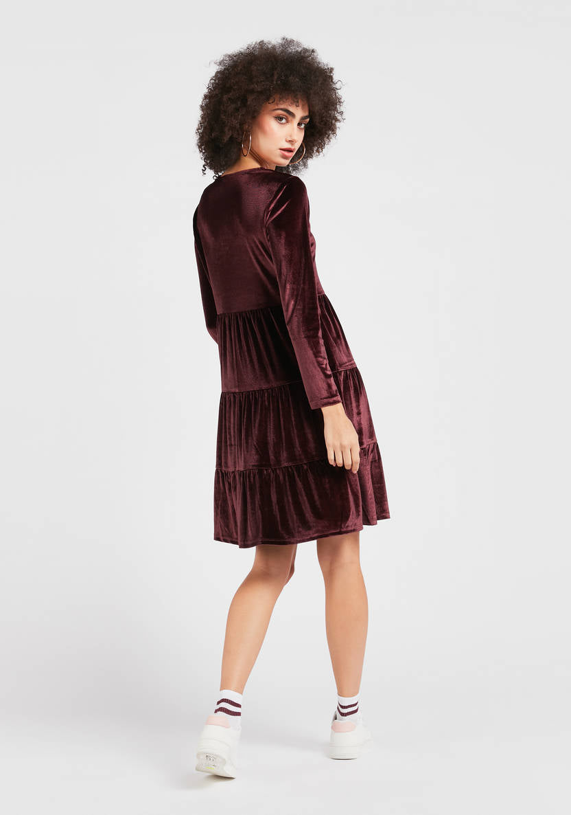 Women’s Velvet Mini-Dress
