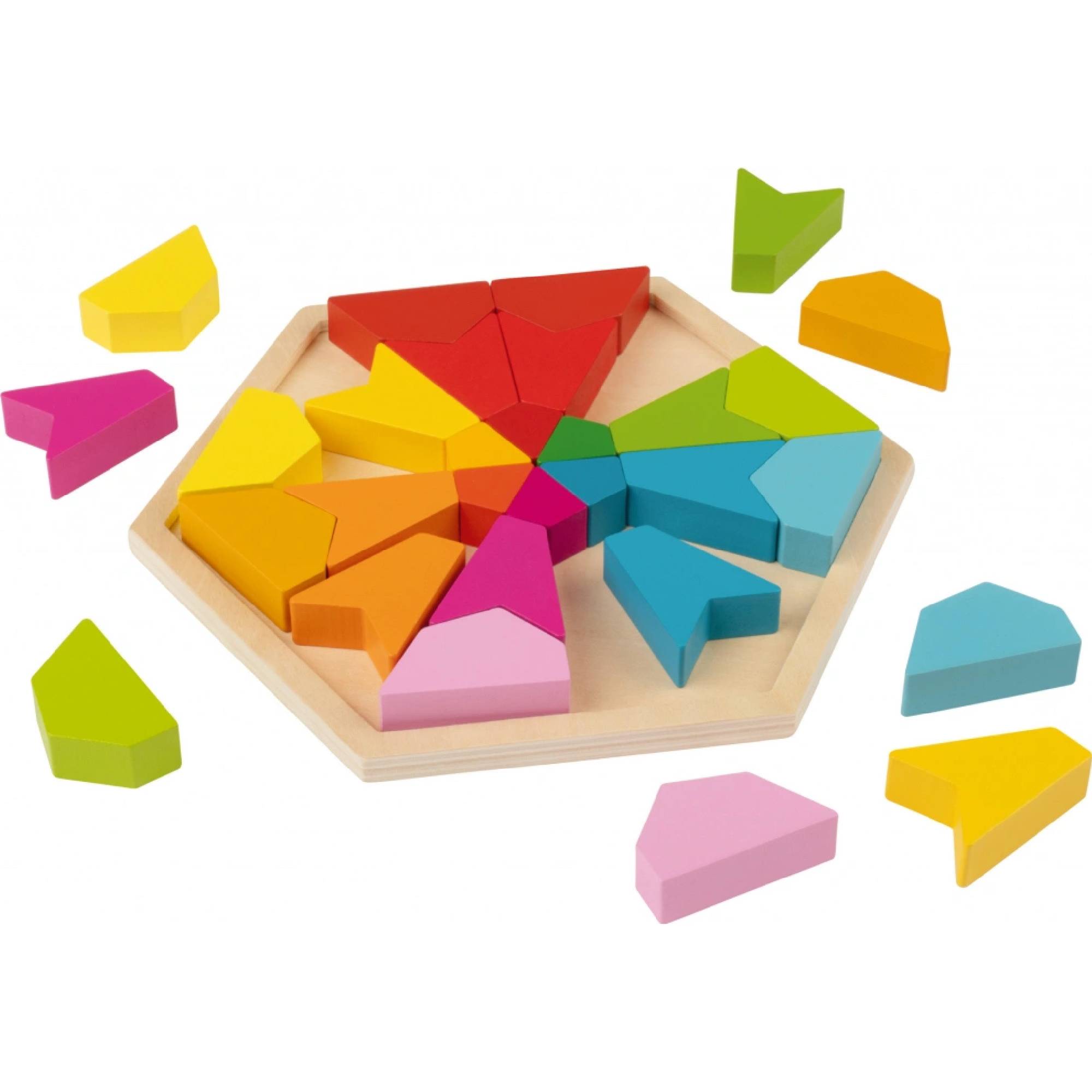 Montessori Colorful Jigsaw Puzzle