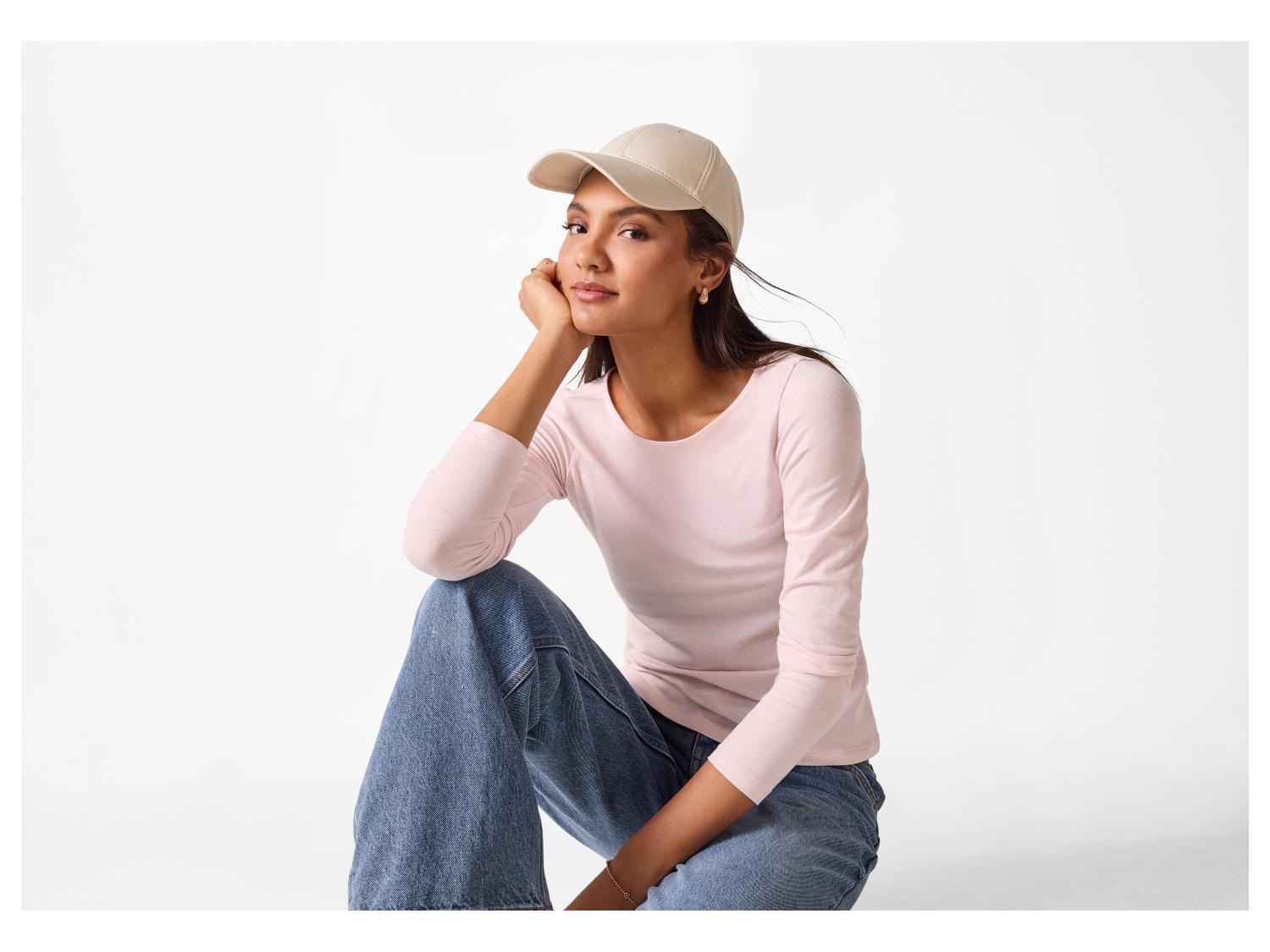 ESMARA Women’s Long sleeves T-Shirt (Pink)