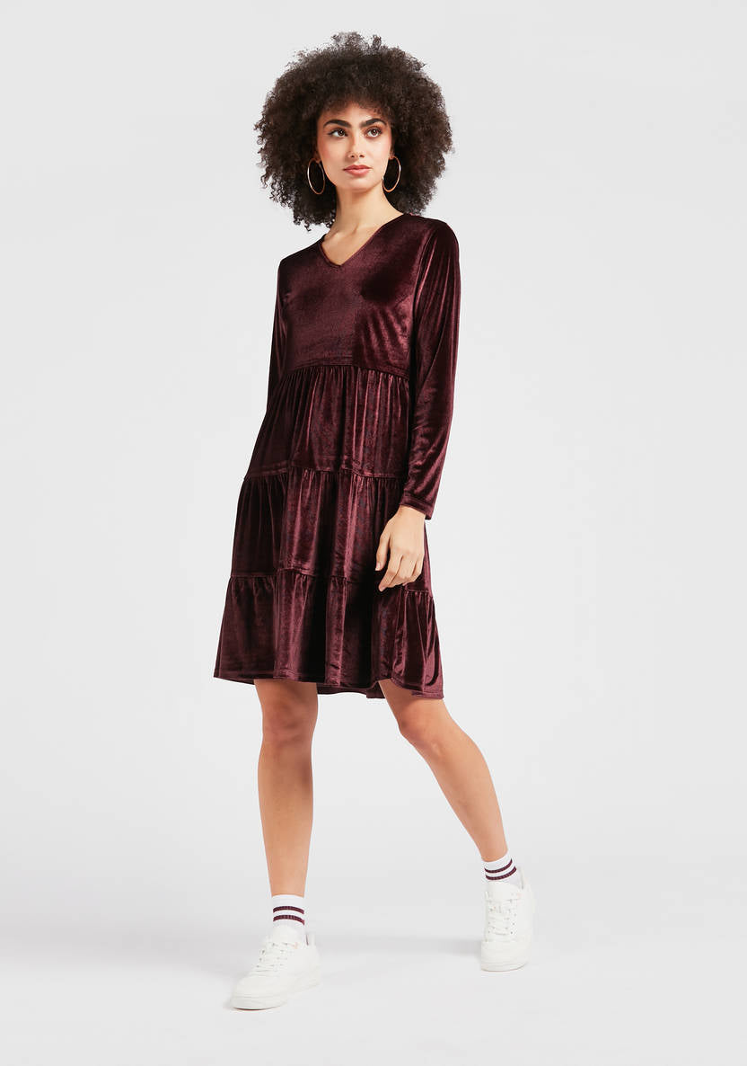 Women’s Velvet Mini-Dress