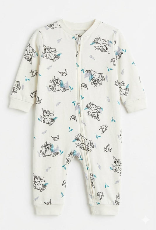 Primark cotton overall for baby boys with Zipper