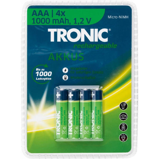 Rechargeable Batteries AAA (Set of 4)