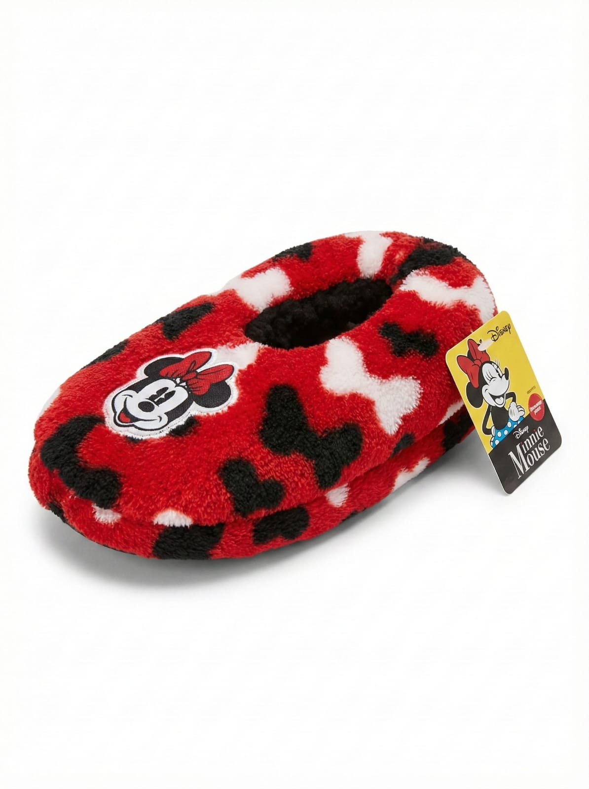 Minnie Mouse Girls Slipper Gripper Dots on Bottom (2/4 years)