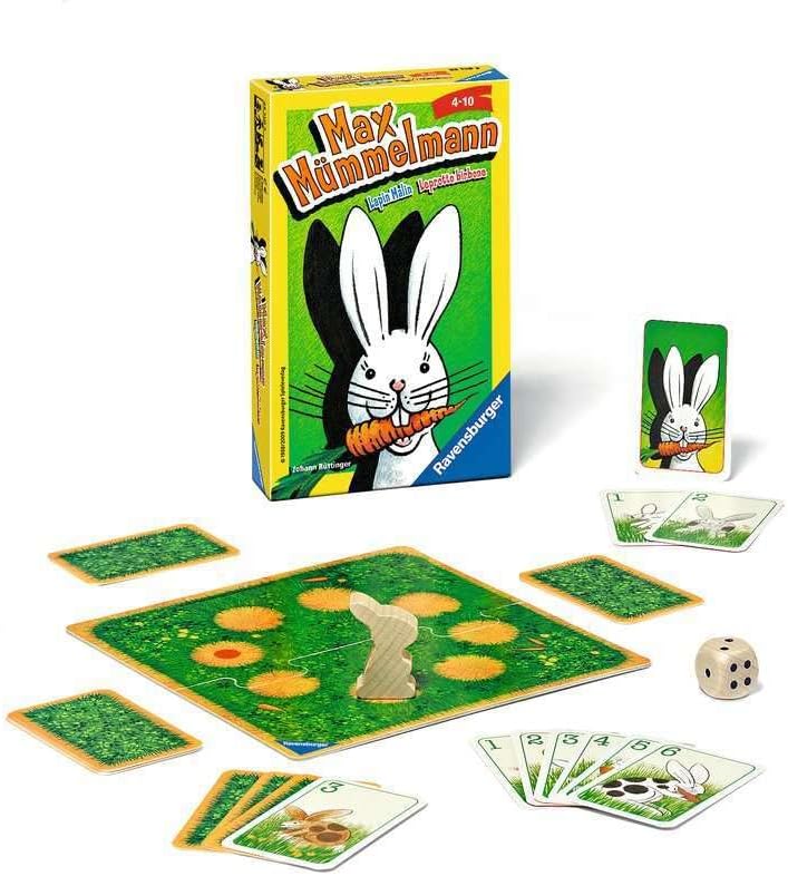 Ravensburger 23119 - لعبة لوح Max Mümmelmann للاعبين 2-4