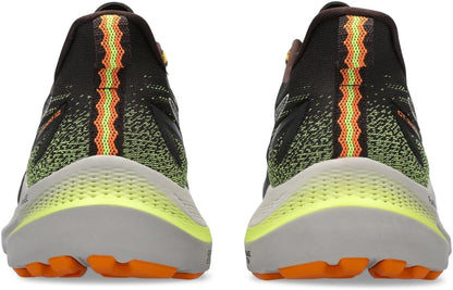 ASICS Men's GT-2000 12 Trail Running Shoes, 7.5, Nature Bathing/NEON Lime