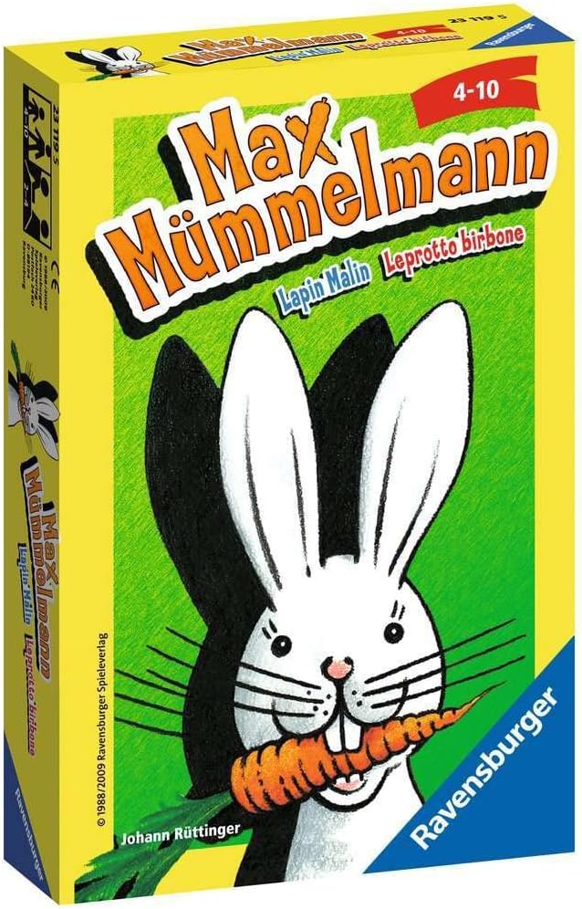 Ravensburger 23119 - لعبة لوح Max Mümmelmann للاعبين 2-4