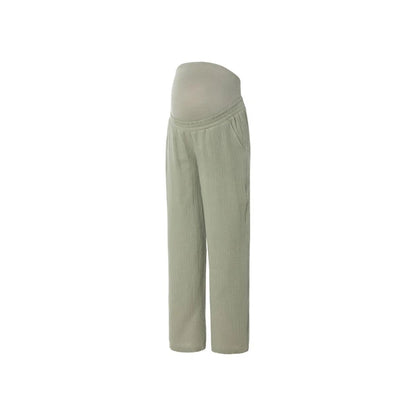 Women's muslin maternity pants (Green)