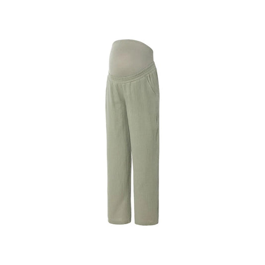 Women's muslin maternity pants (Green)