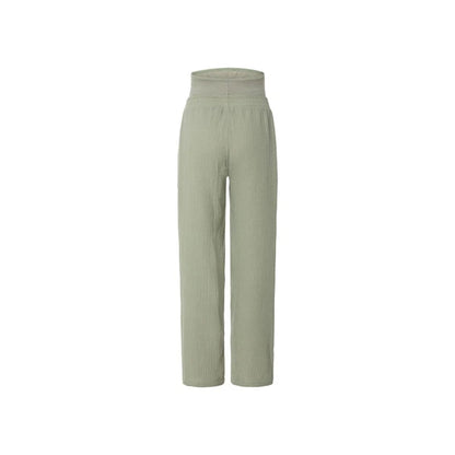 Women's muslin maternity pants (Green)
