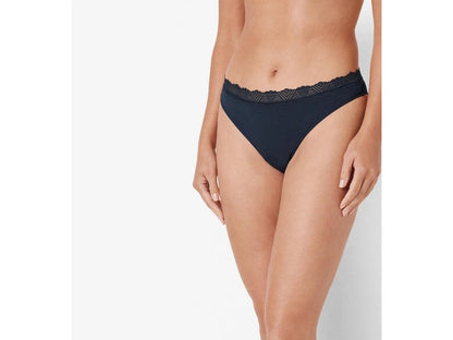 Esmara Women's Briefs with lace, 2 pcs (Navy)