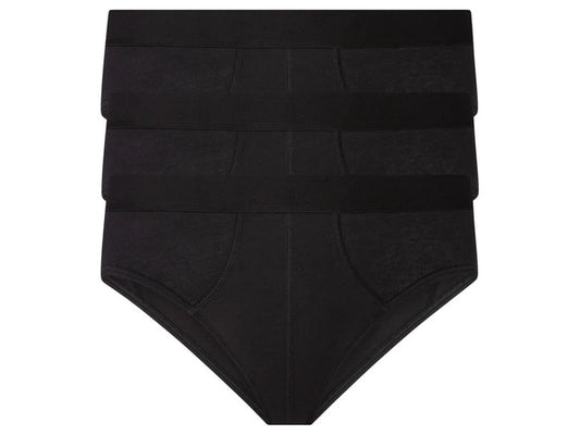 Livergy ® Men's briefs, 3 pieces (Black)