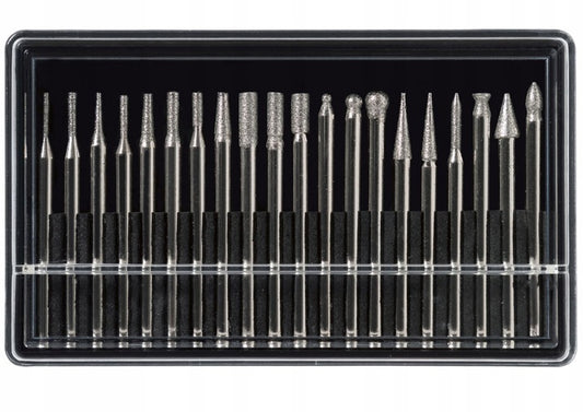 DIAMOND MILLING CUTTERS FOR GRINDING 20 pcs PARKSIDE Cutters