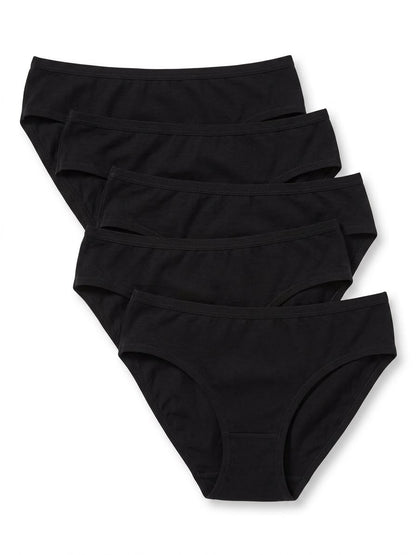 OYANDA Black Slips, Set of 5