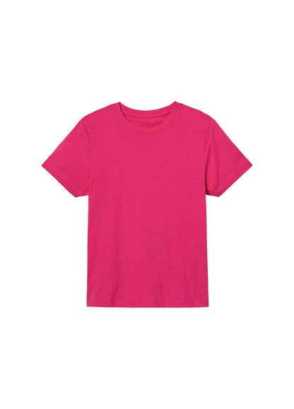 Girls' T-Shirt, 3 Pieces (Black/Navy Blue/Pale Pink)