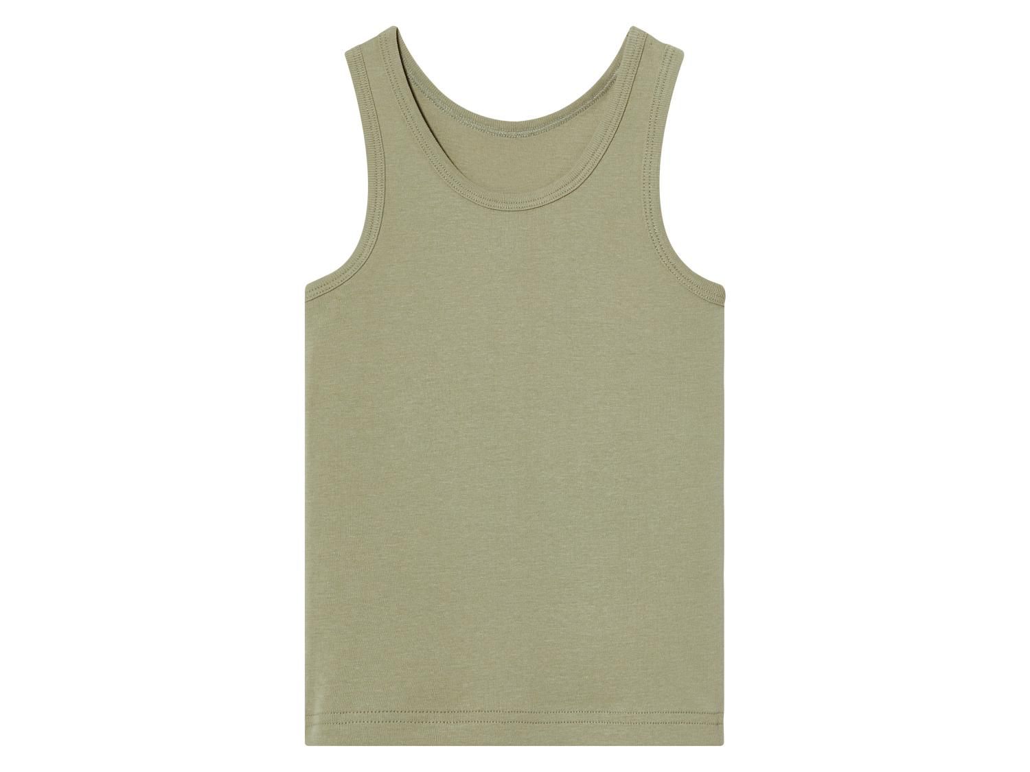 LUPILU Boys Cotton undershirts, 2Pack