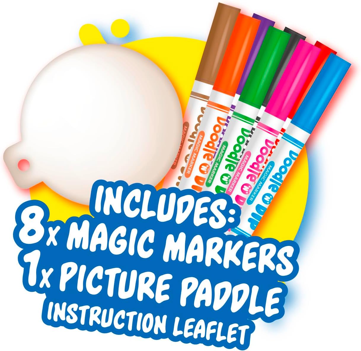 Doodle and Dip, make your own Aqua Tattoos, including 8 magic pens and painting pads