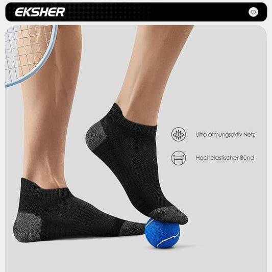 جوارب رياضية قطنية للرجال، 8 أزواج، 47/50