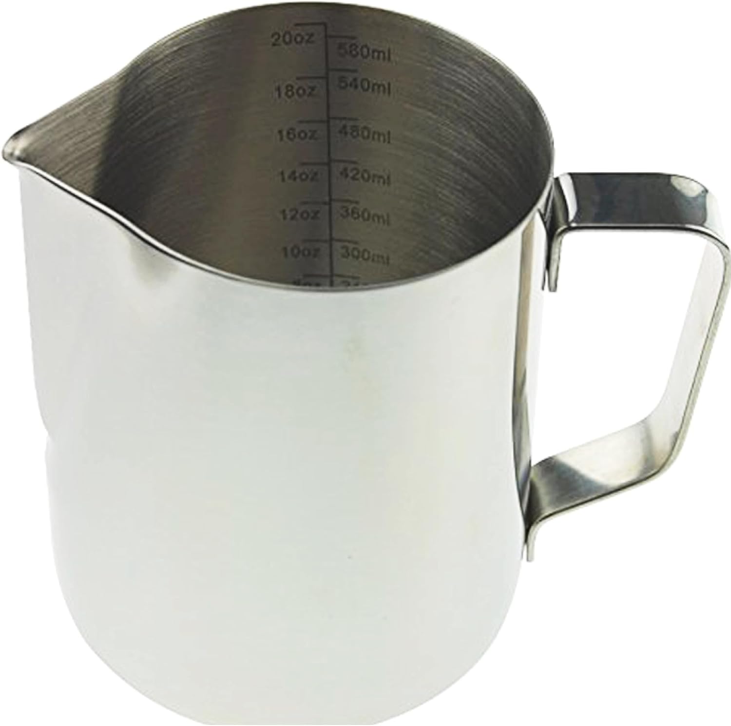 Thermometer World Barista Milk Jug 600ml Stainless Steel