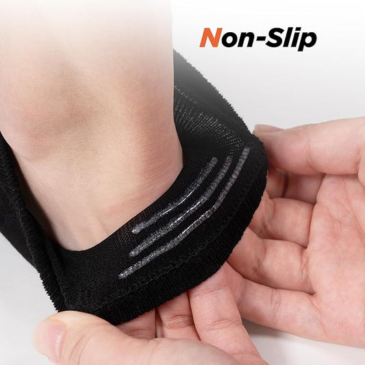 جوارب بوليون، للجنسين، أسود، 10 أزواج