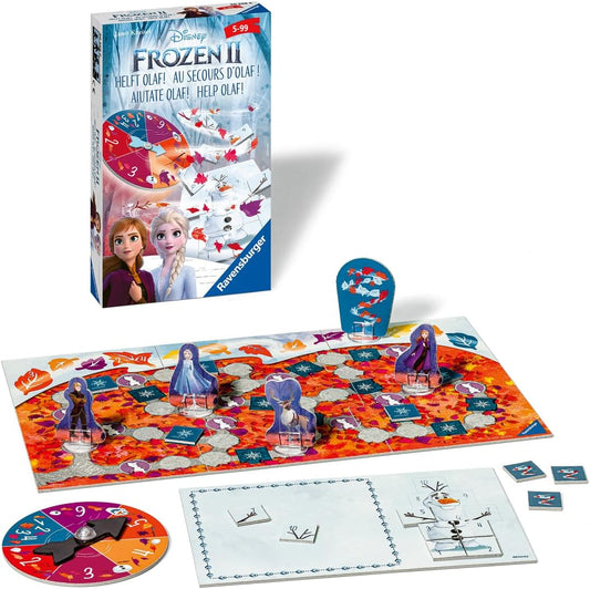 Ravensburger Frozen II - Help Olaf!  Family Board Game -20528
