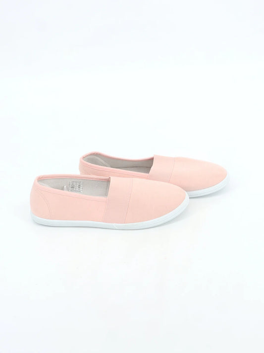 Women's Plain Solid Flat Shoes, Pink