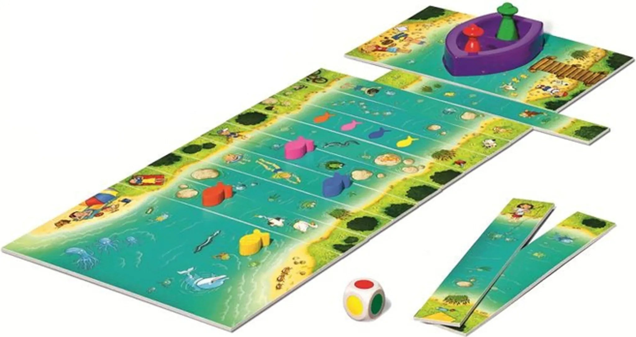 Ravensburger 23334 هيا يا سمكة صغيرة! لعبة النرد
