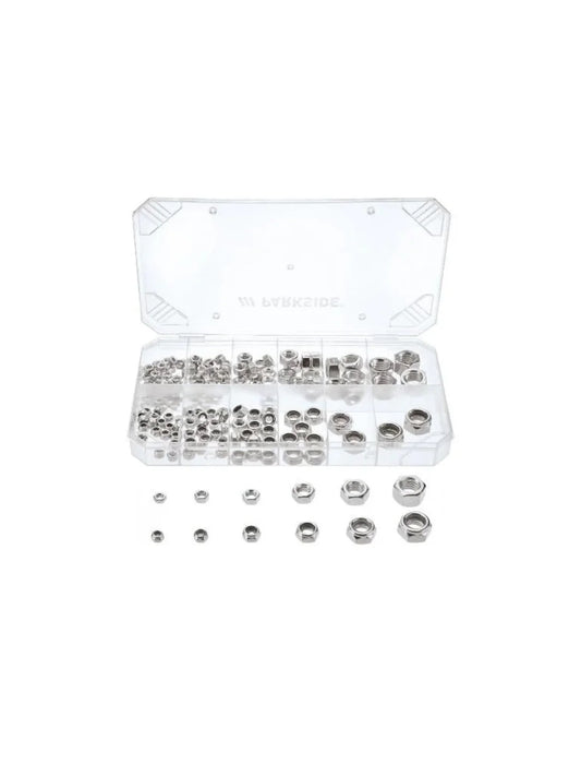 Parkside - set of hexagon nuts, 128 pcs