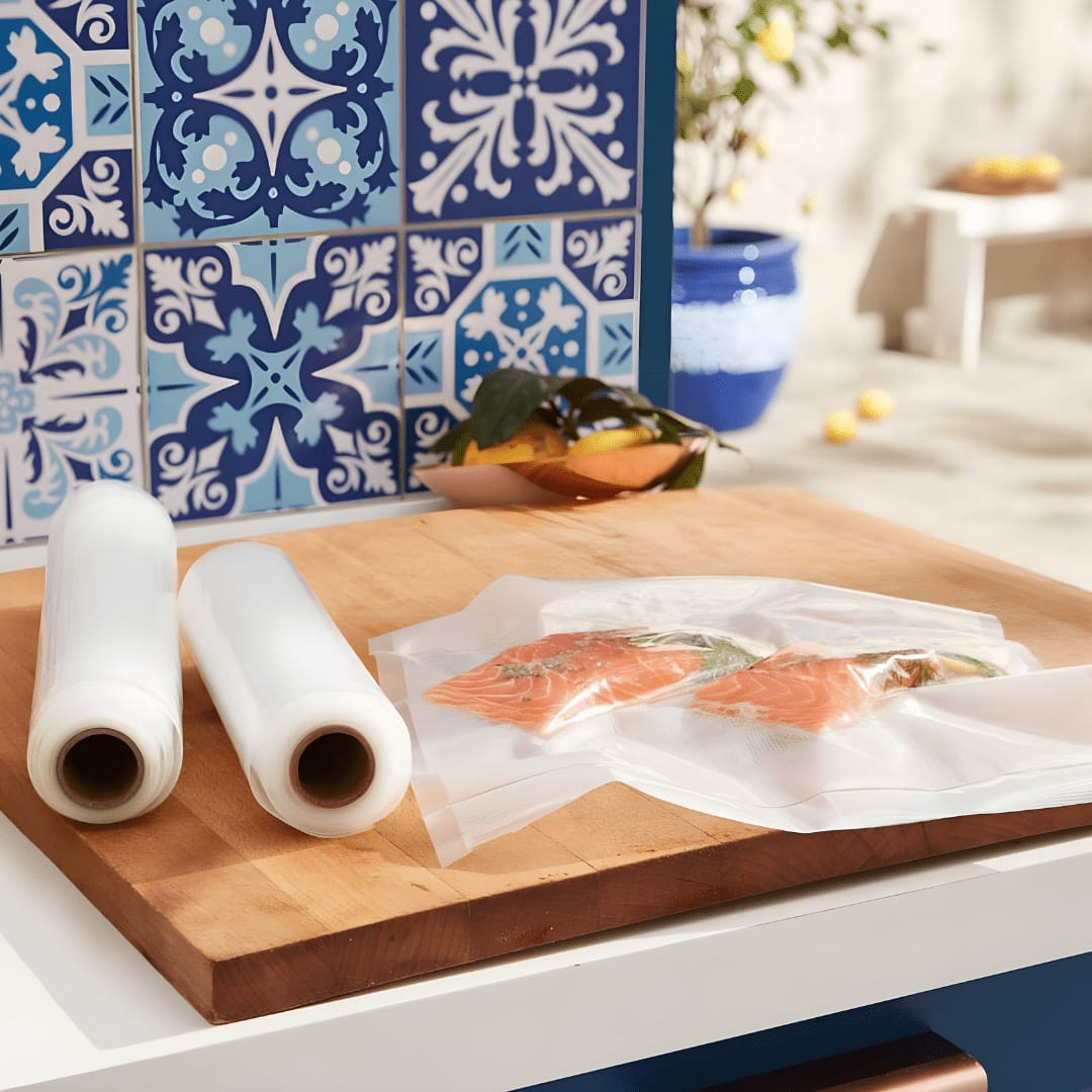 SILVERCREST KITCHEN VACUUM SEALER FILM ROLLS, 300 X 20 CM (Set of 3)