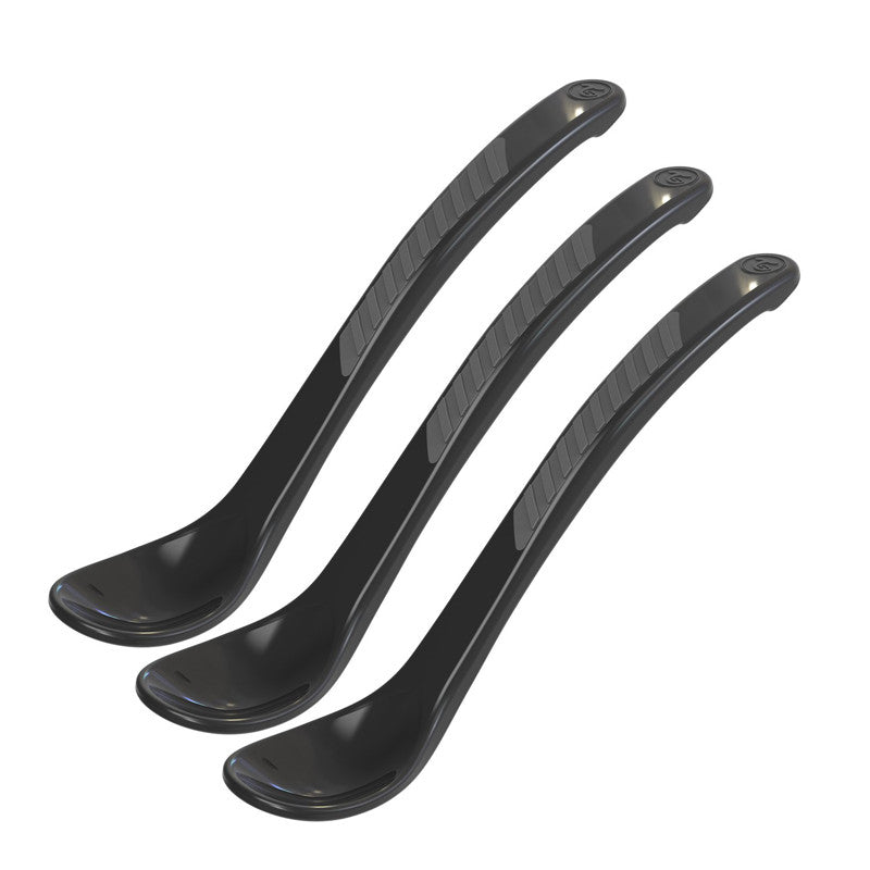 Twistshake 3x Feeding Spoon 4+m , Black