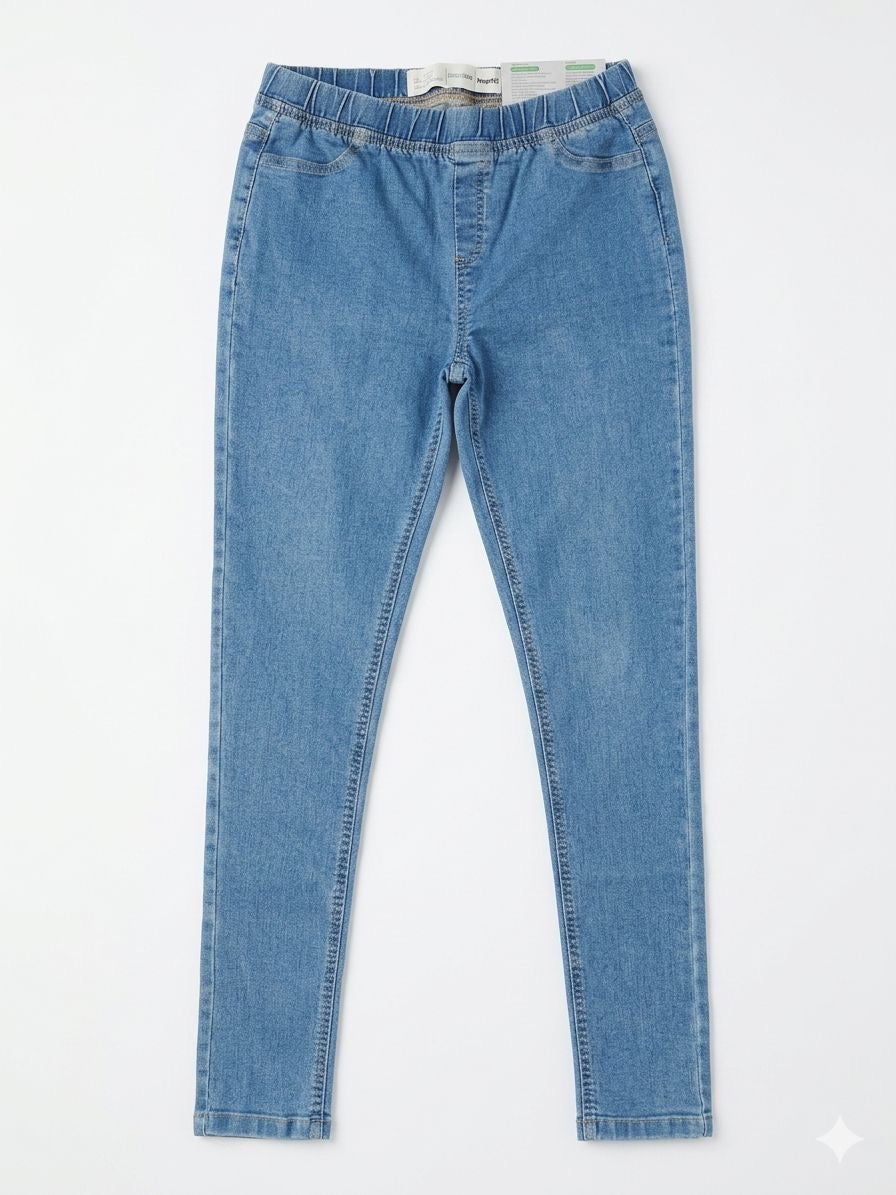 PEPPERTS Denim Jeggings for Girls